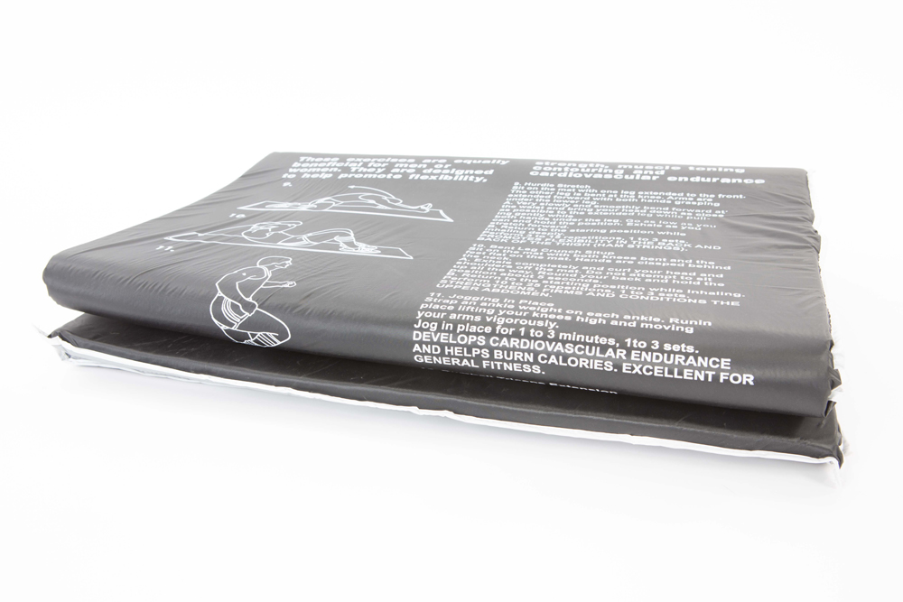 uv21203 2 PVC exercise mat (UV21203) - Yoga Mats - view 2 - UnivFitness
