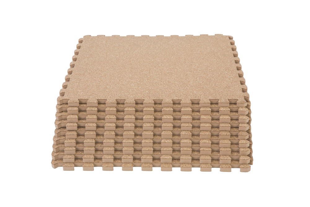 uv21507 Interlocking mat with wooden pattern (UV21507A) - Yoga Mats - UnivFitness
