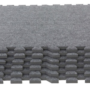 Interlocking mat with suede pattern (UV21508) - Yoga Mats - UnivFitness