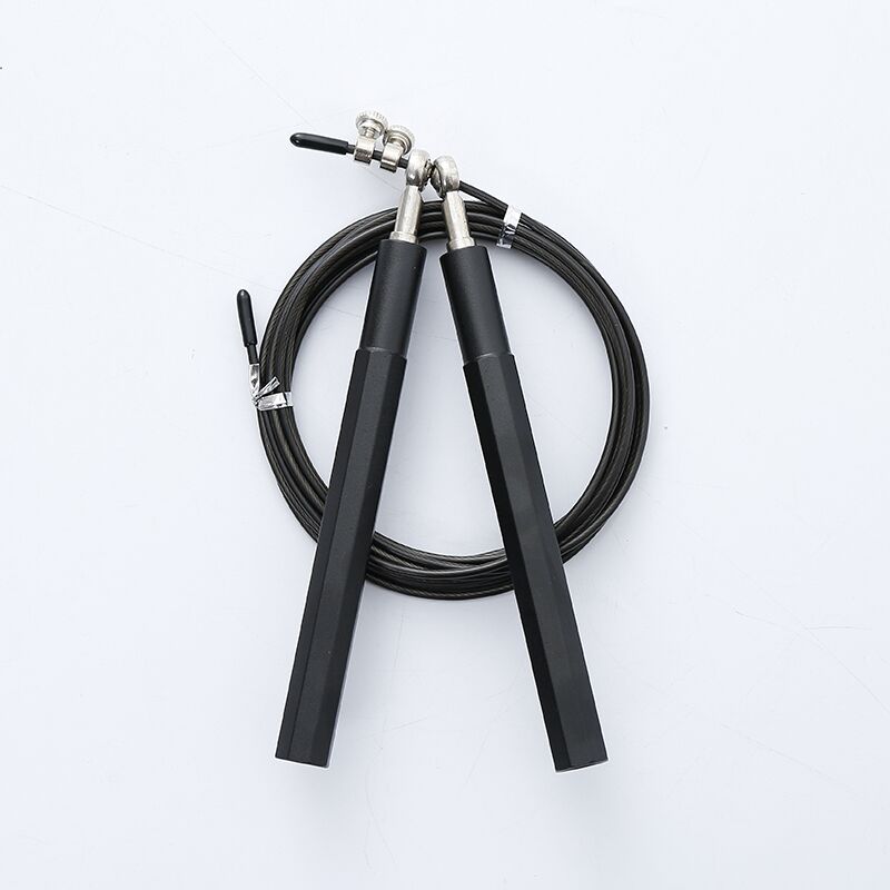 uv30213 black Jump rope octagonal - UnivFitness