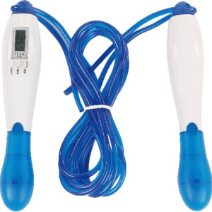 Jump rope digital counter with count, total count, time, fat modle, alarm clock, - UnivFitness