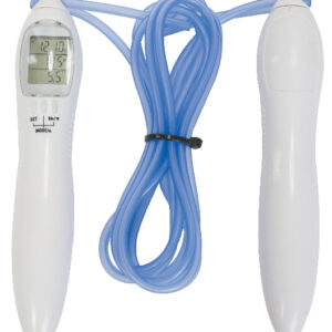 Jump rope digital counter with count, total count, time, date, alarm clock, calo - UnivFitness