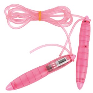 Jump rope digital counter with count, total count, time, date, alarm clock, calo - UnivFitness