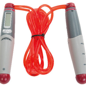 Jump rope digital counter with count, total count, time, date, alarm clock, calo - UnivFitness