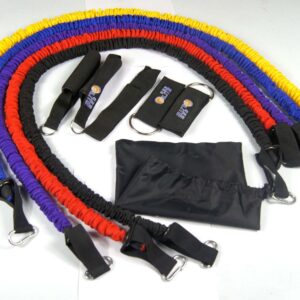 Resistance tube training kit 11pcs (UV42708) - Resistance Bands & Tubes - UnivFitness