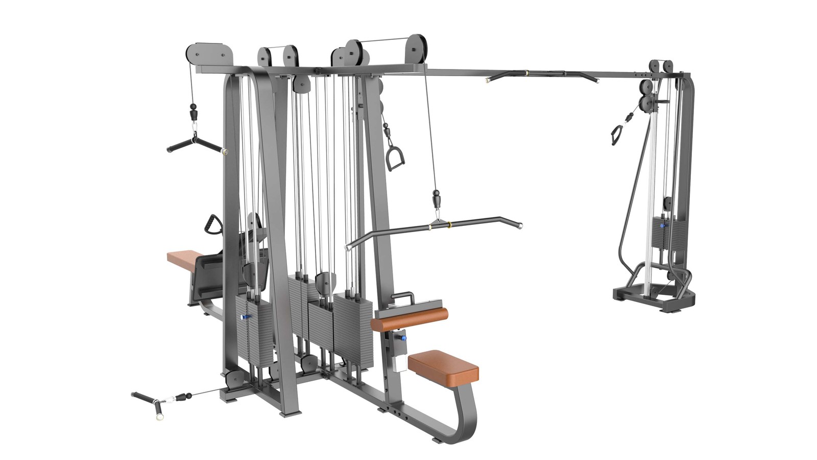 Commercial multi-station gym machine - EN ISO 20957 Class S commercial strength equipment